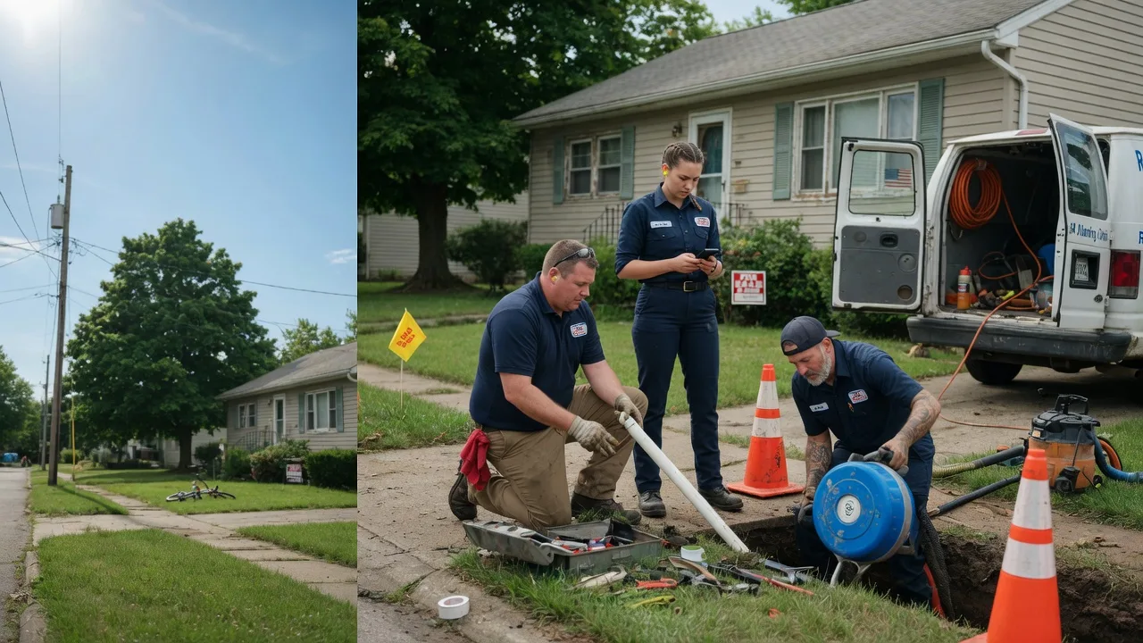 Sewer Line Repair in Racine, WV near me